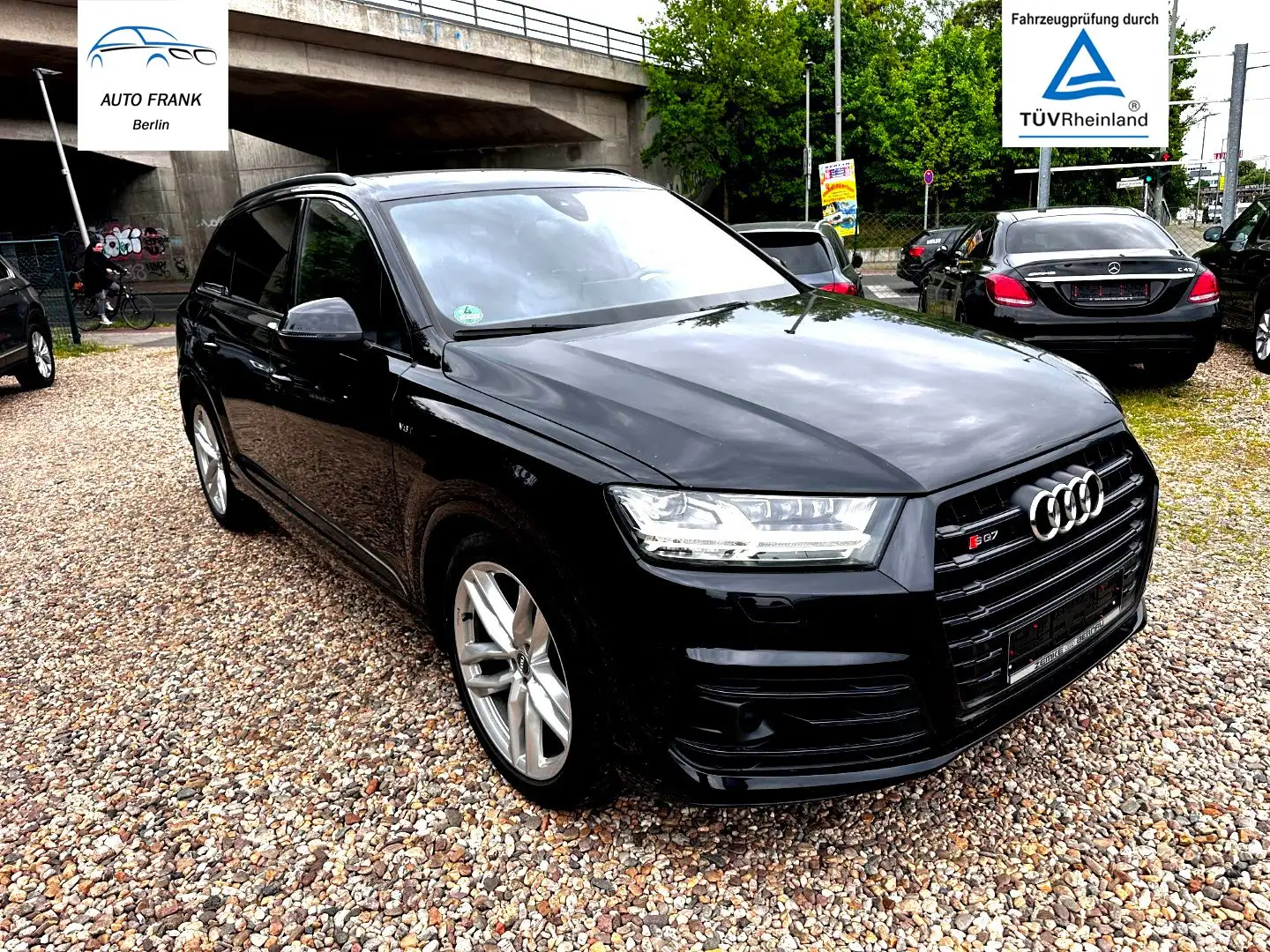 Audi SQ7 4.0 TDI Quattro + S-Line + Selection + Voll Noir - 1
