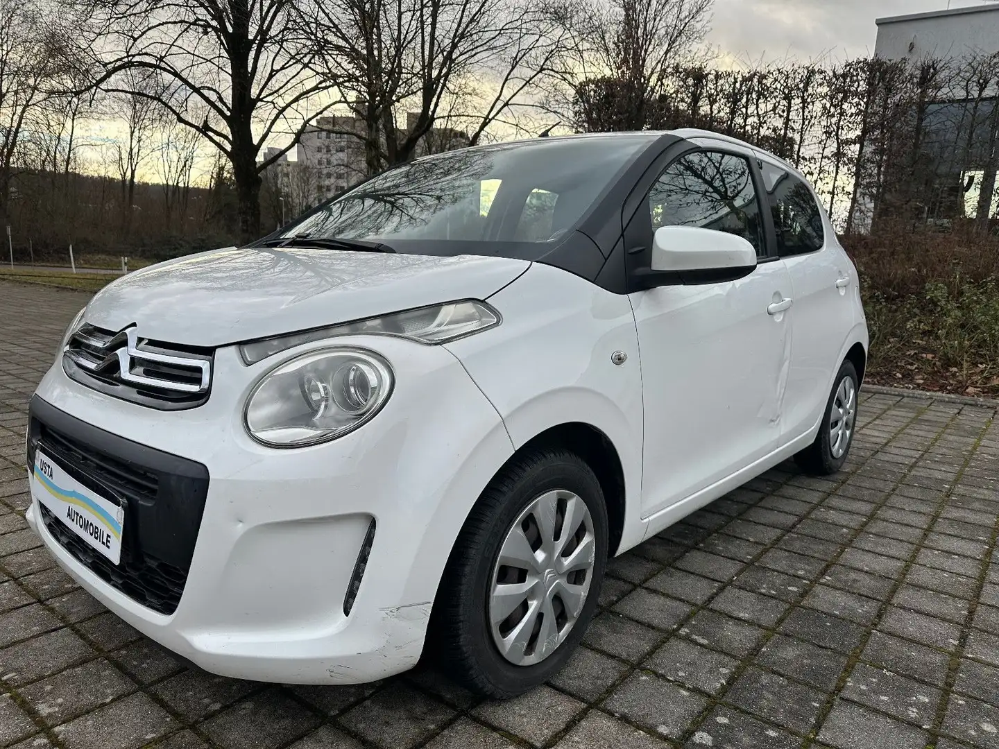 Citroen C1 Klima/Elktr.-Fensterh./Voll Fahrbereit Weiß - 1