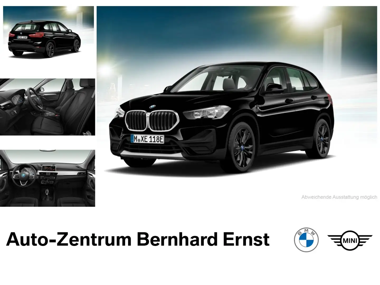 BMW X1 xDrive25e Advantage Steptronic Aut. Klimaaut. Schwarz - 1