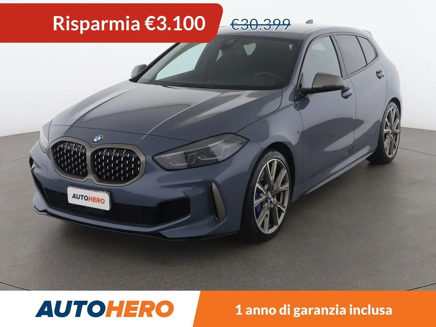 BMW 135 M135i xDrive Grigio - 1