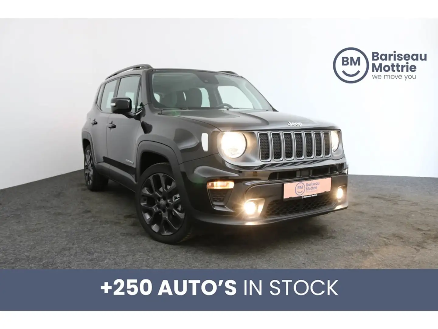 Jeep Renegade 1.5 HYBRIDE *LEDER*DAB*GPS*SENSOREN ACHTER* Zwart - 1