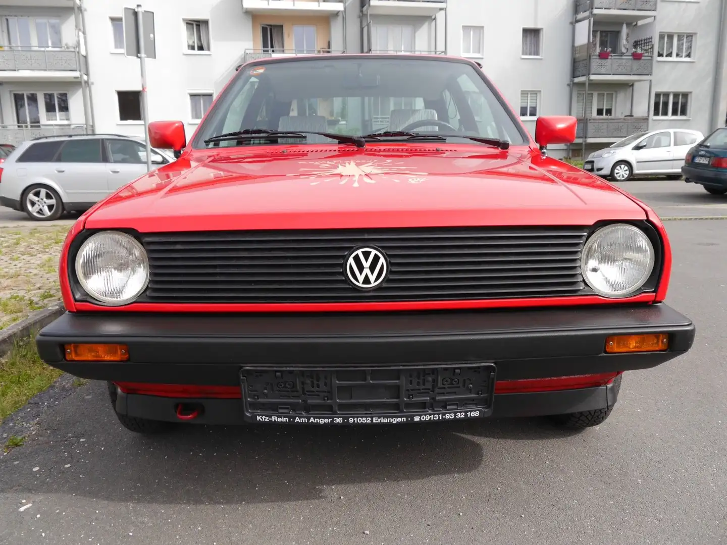 Volkswagen Polo Coupé 86C 1,3 40Kw G-Kat Czerwony - 2