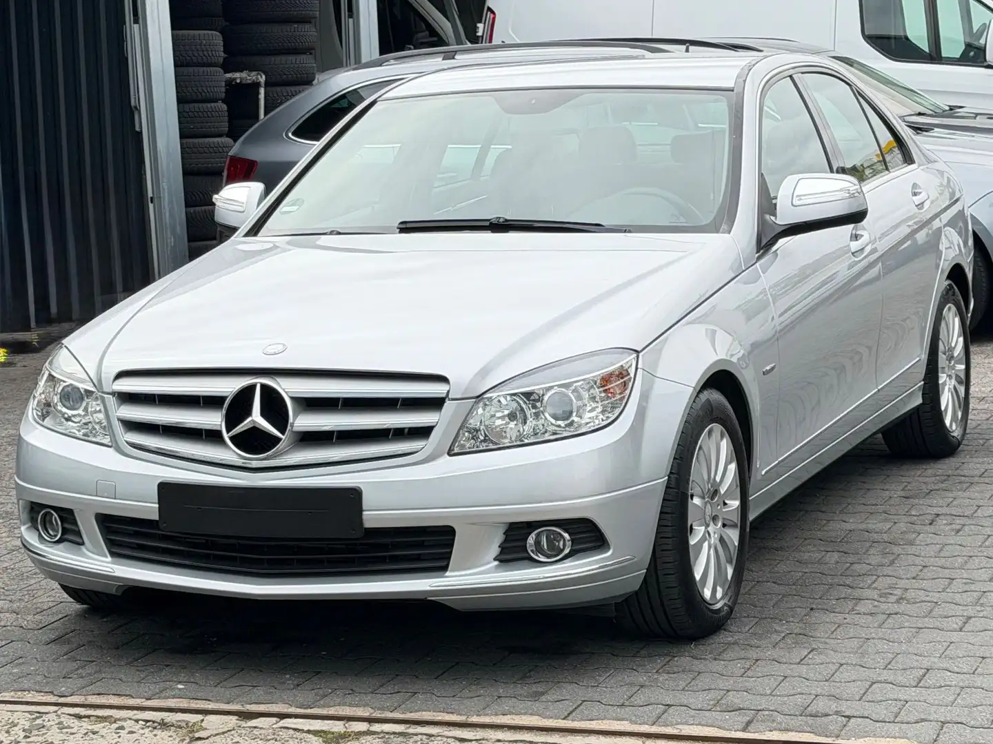 Mercedes-Benz C 180 Kompressor Elegance Automatik Klima Silber - 1