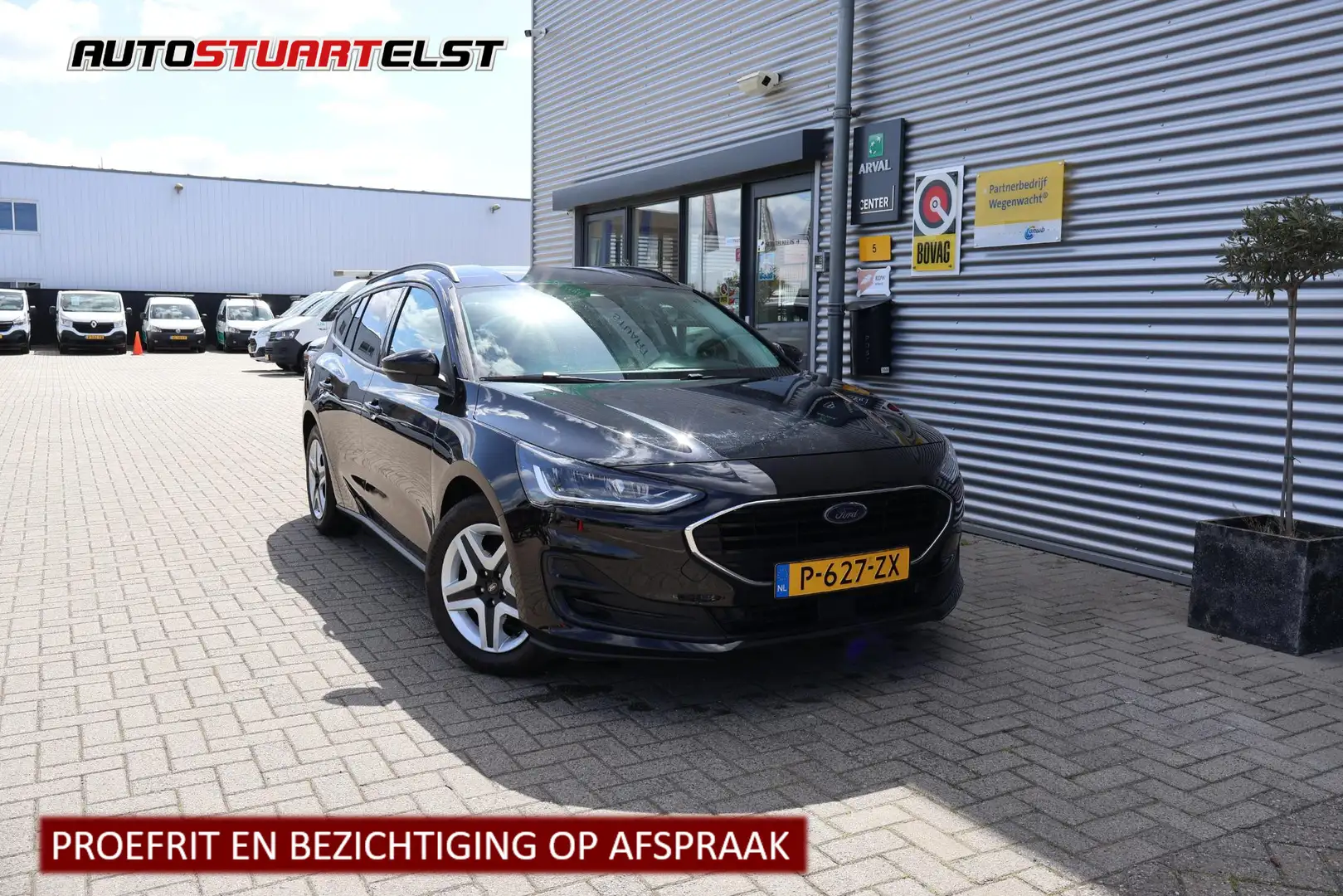 Ford Focus Wagon 1.0 Hybrid Connected NL-Auto | Volledig Onde Schwarz - 1