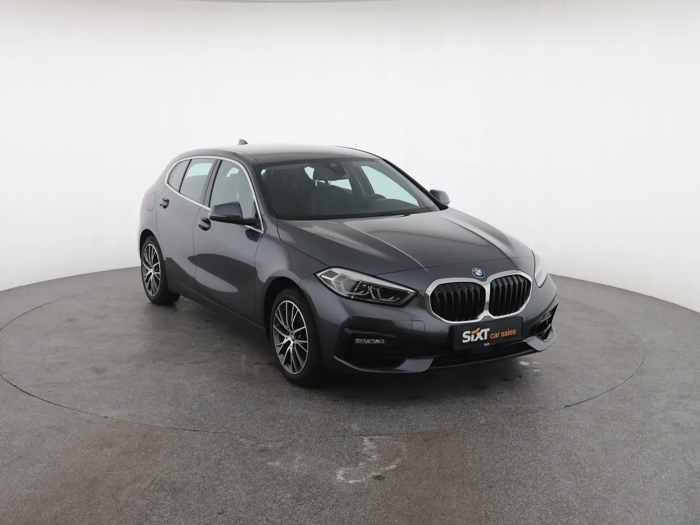 BMW 116 i Sport Line|NavPro|HeadUp|LEDer|SHZG|PDC|Alarm Gris - 1