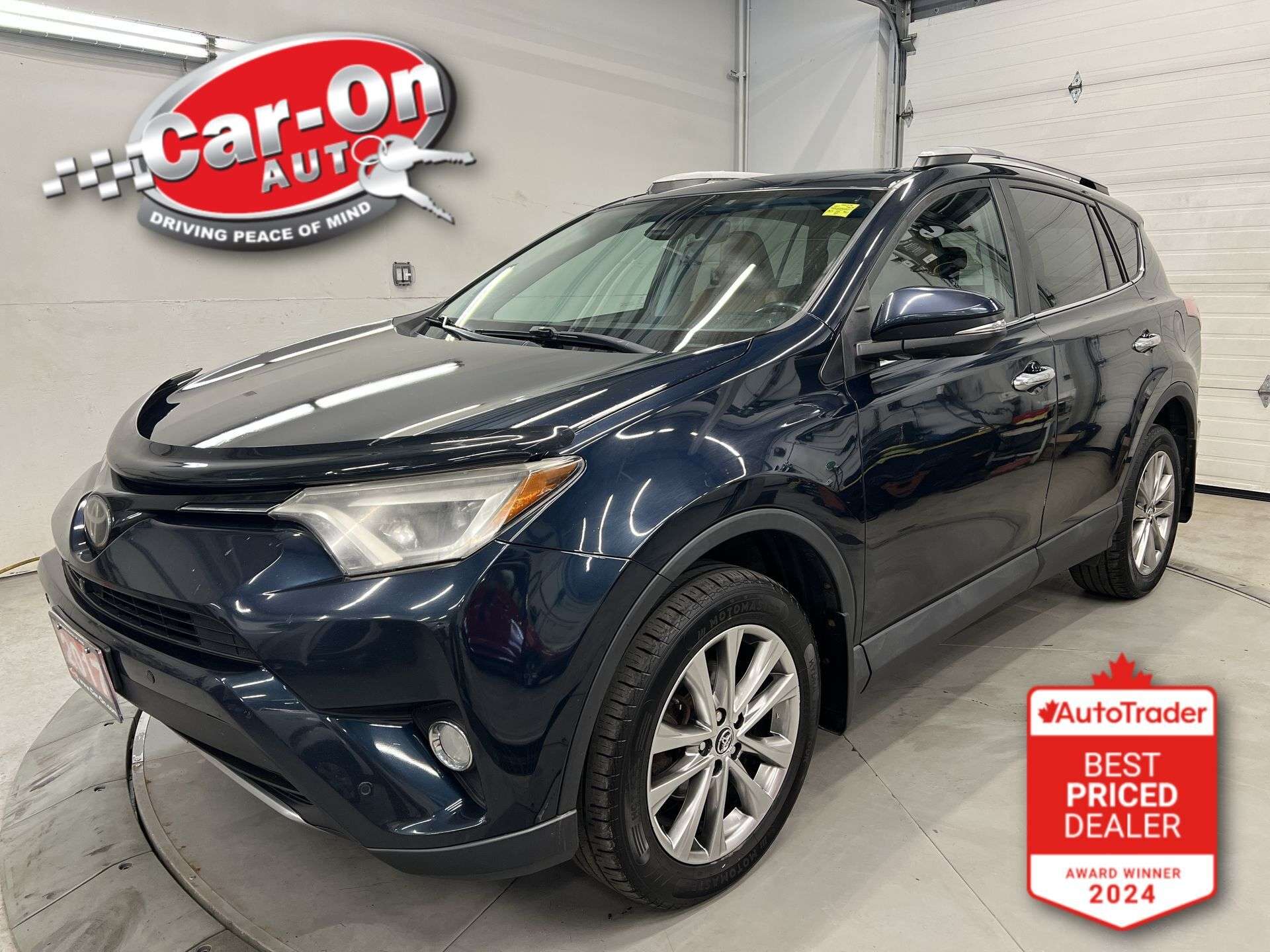 Blue 2017 Toyota RAV4 SUV / Crossover All-Wheel Drive Automatic