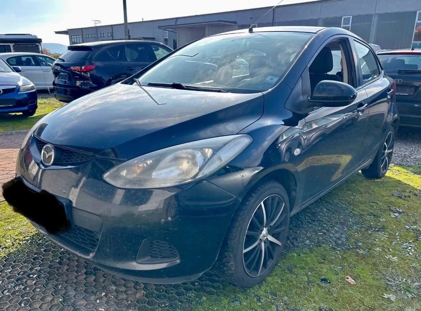 Mazda 2 Lim. 1.3 Independence+Klimaanlage+Alufelgen Schwarz - 1