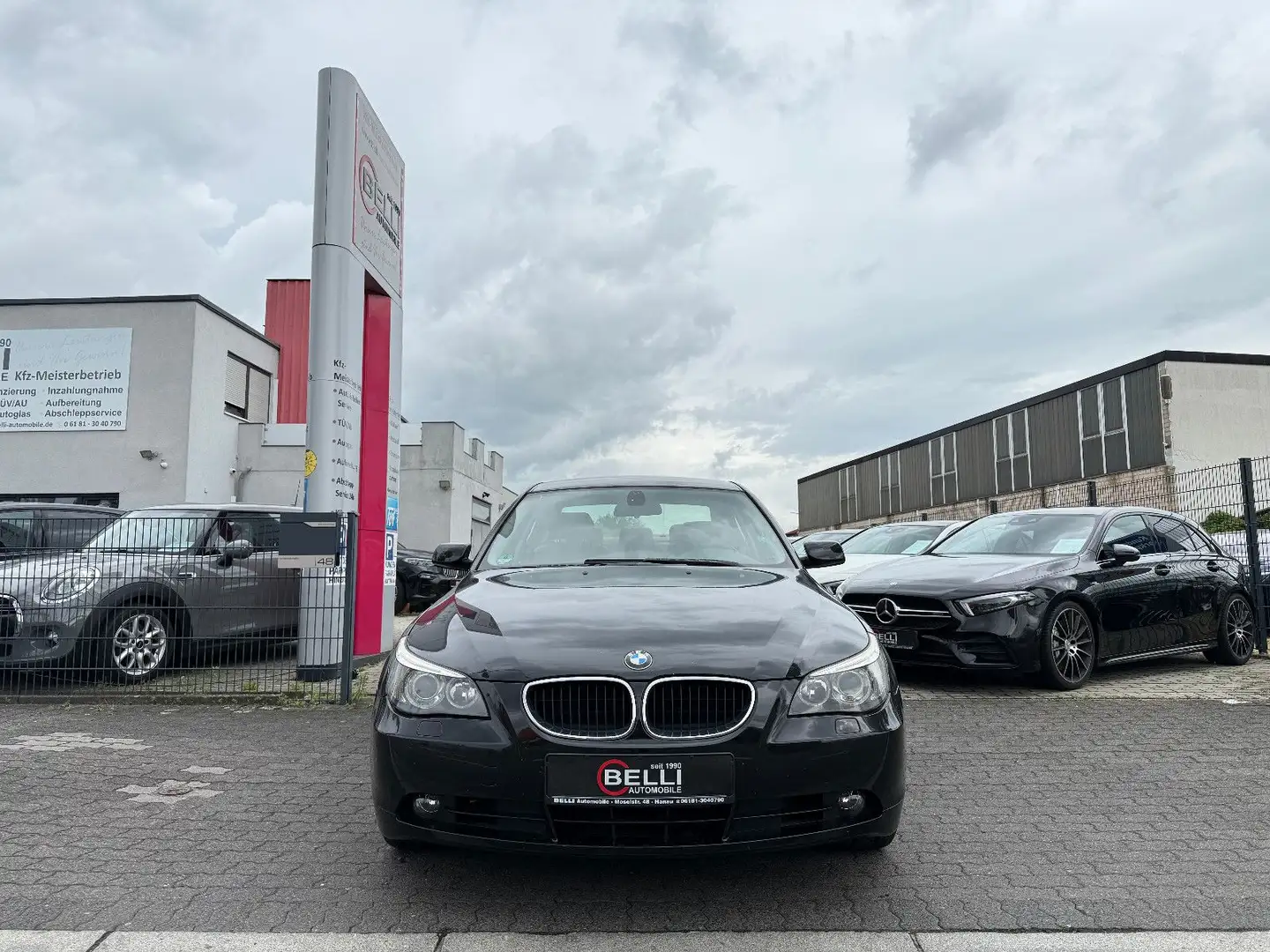 BMW 525 i Lim. Navi Memory Sitze FINANZIERUNG Fekete - 2