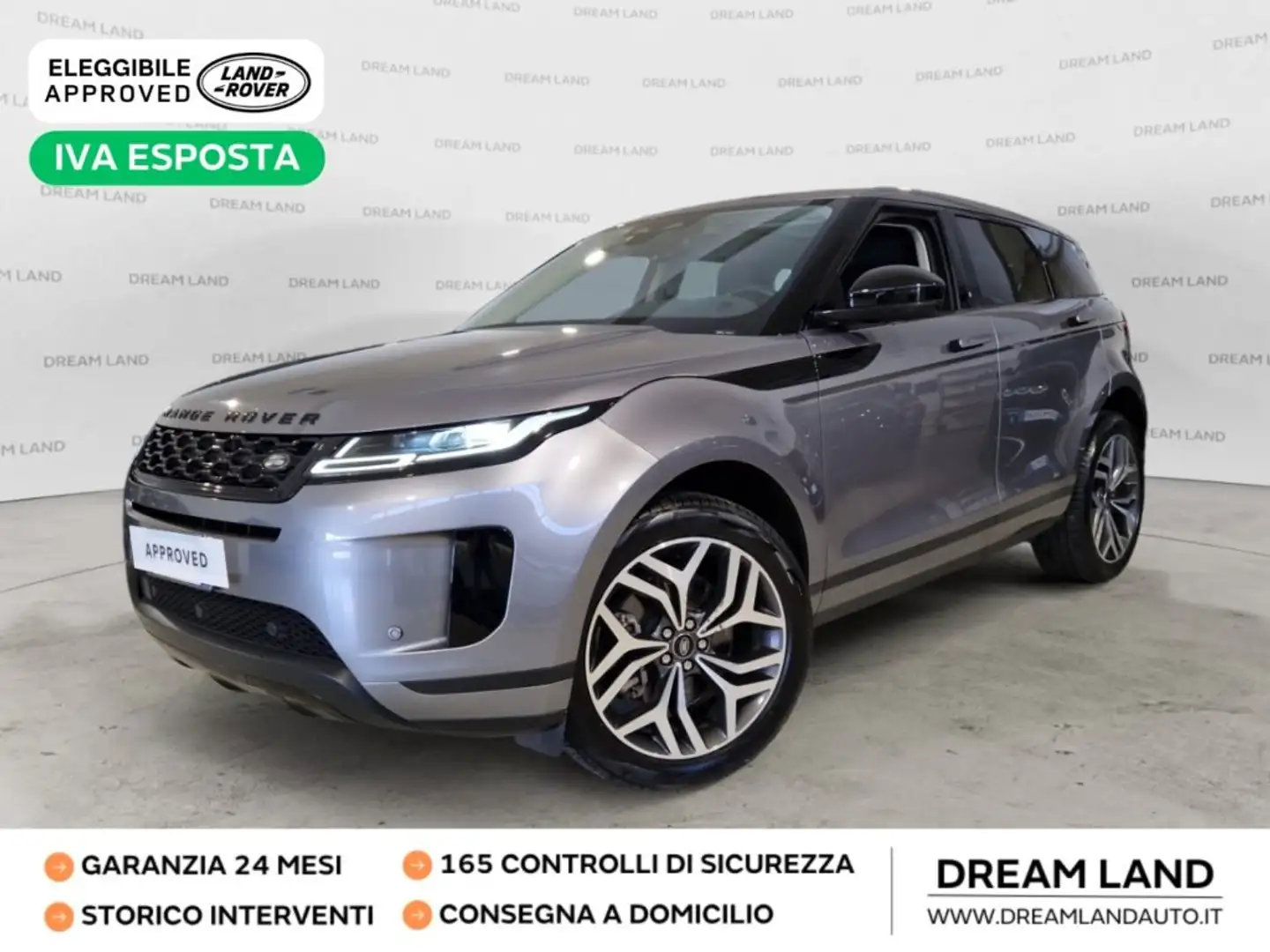 Land Rover Range Rover Evoque 2.0 I4 249 CV AWD Auto SE TETTO PANORAMICO Grigio - 1