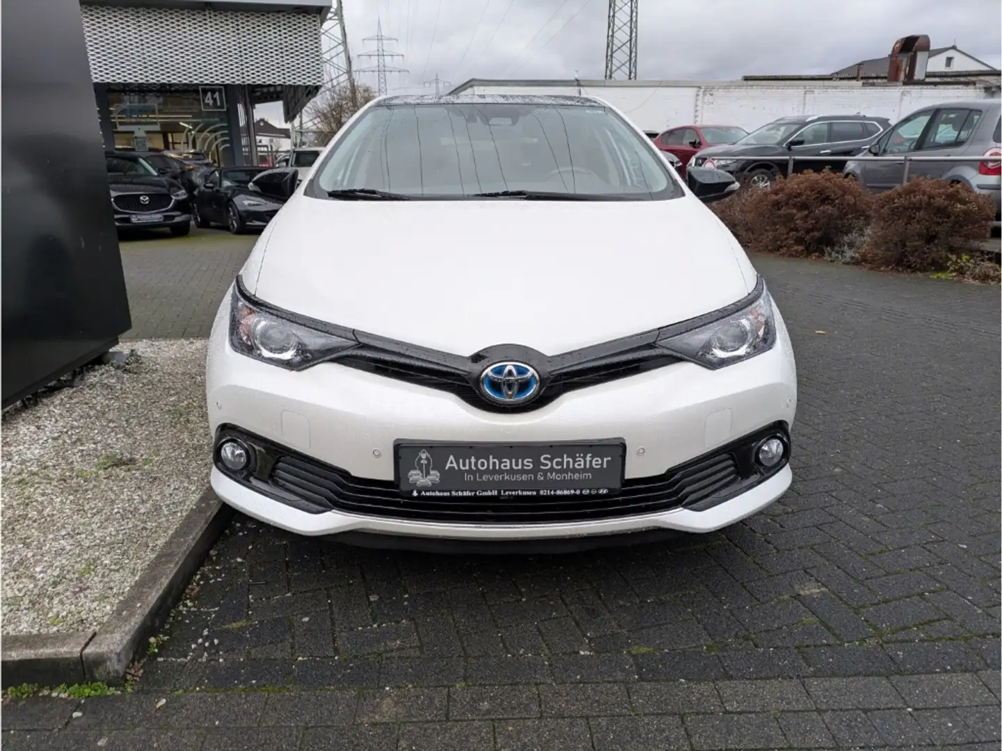 Toyota Auris Hybrid Style Selection Klimaautom SHZ Temp Notbrem Alb - 2