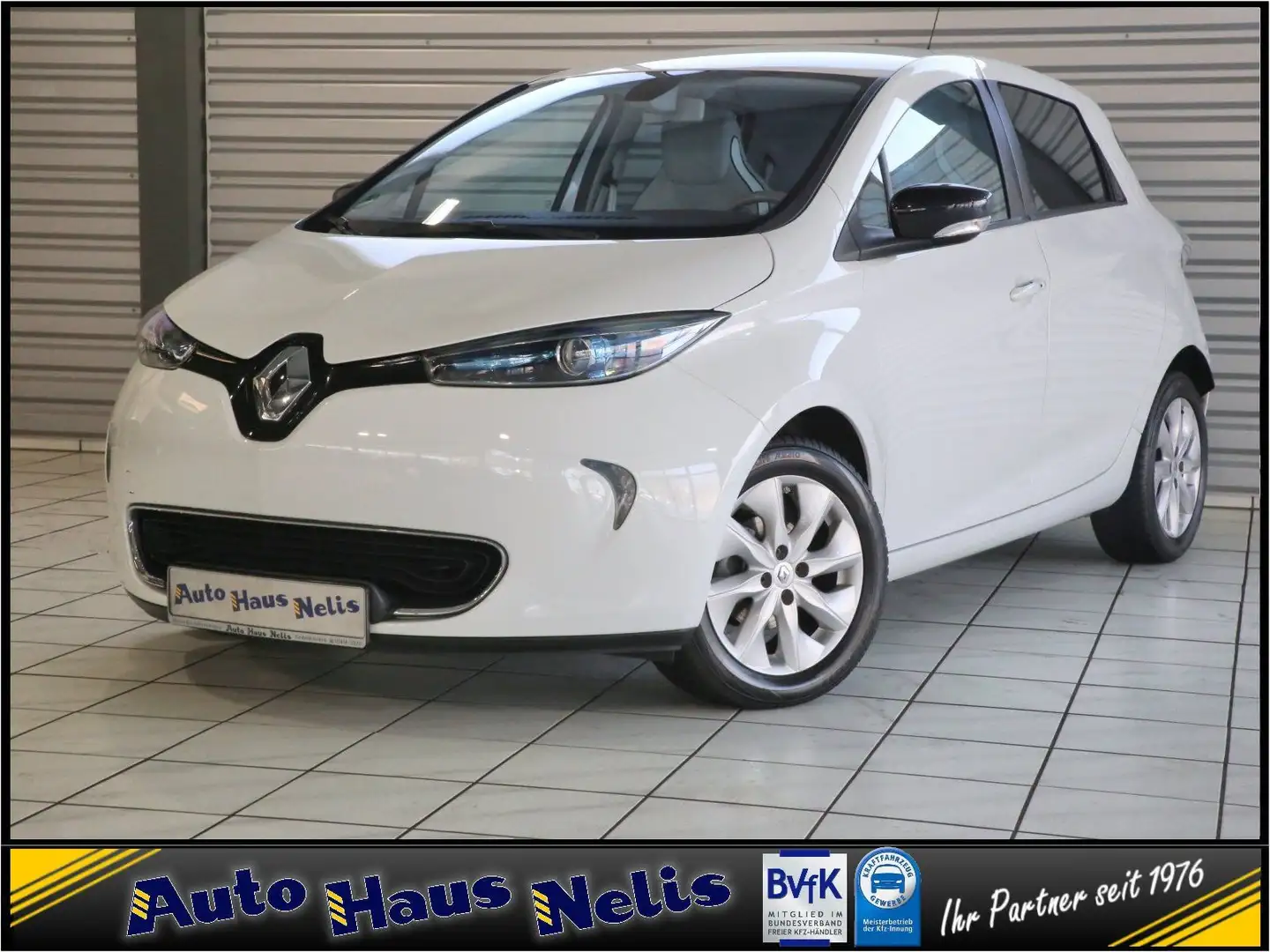 Renault ZOE Zen Batterie kostenlos Navi Alu R-Cam PDC Blanco - 1