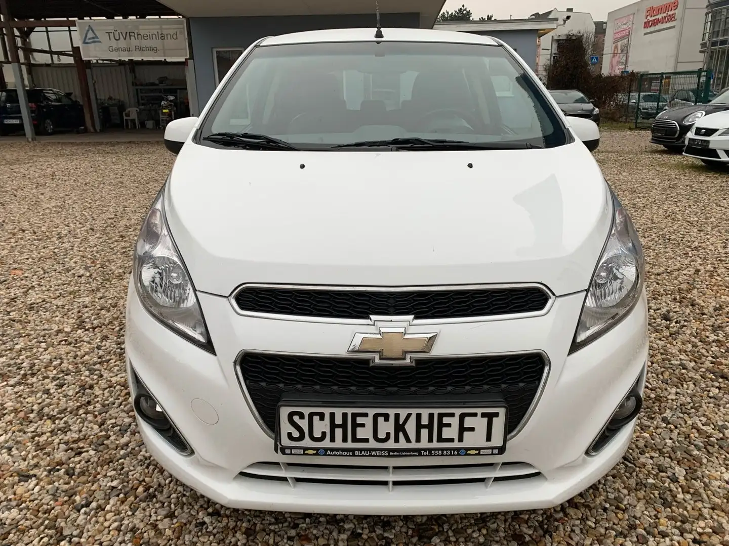 Chevrolet Spark LT * Scheckheft * Klima *Einparkhilfe Blanc - 2