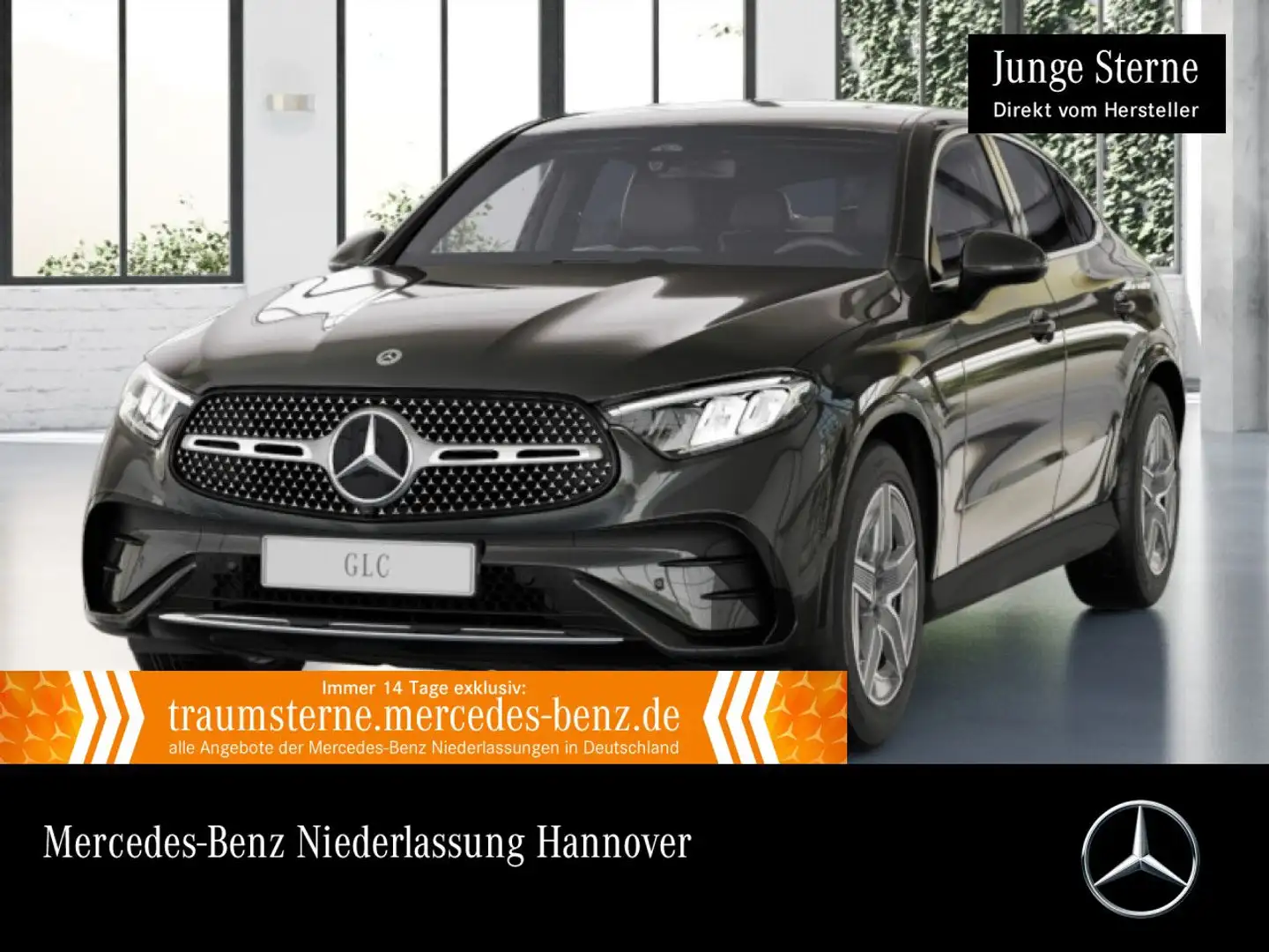 Mercedes-Benz GLC 200 4M AMG+LED+KAMERA+TOTW+KEYLESS+9G Gris - 1