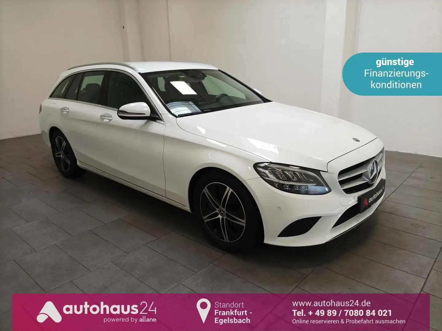 Mercedes-Benz C 300 d T Avantgarde  Burmester|Navi|LED Weiß - 1