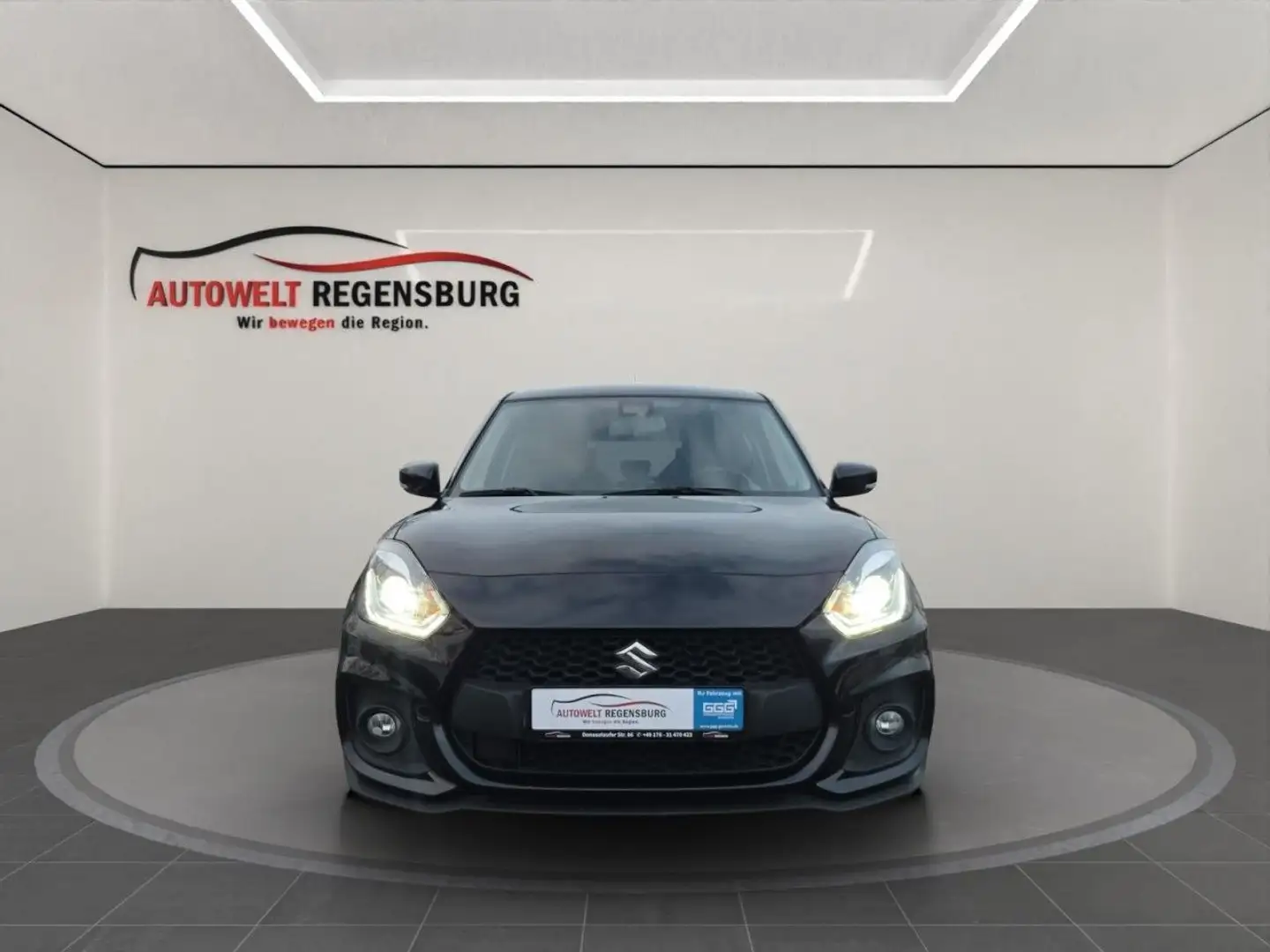 Suzuki Swift Sport 1.4 LED NAVI RFK SHZ 2H Klima Navi Zwart - 2