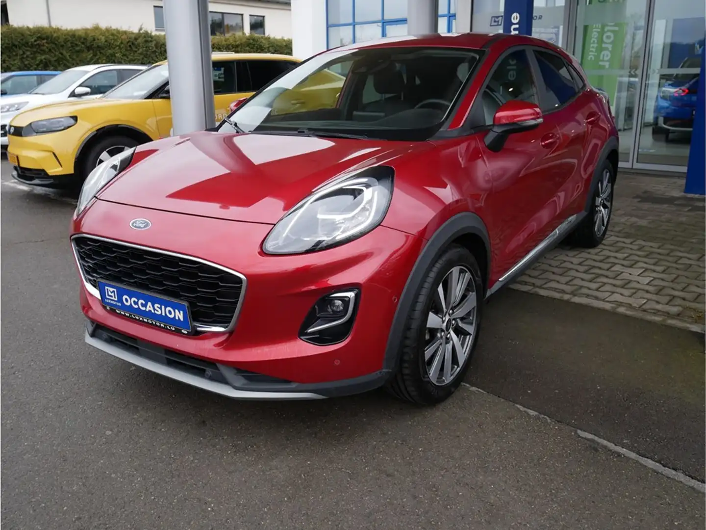 Ford Puma Titanium X 1.0i EcoBoost mHEV 125ps / M6 GAR 01/20 Rouge - 1