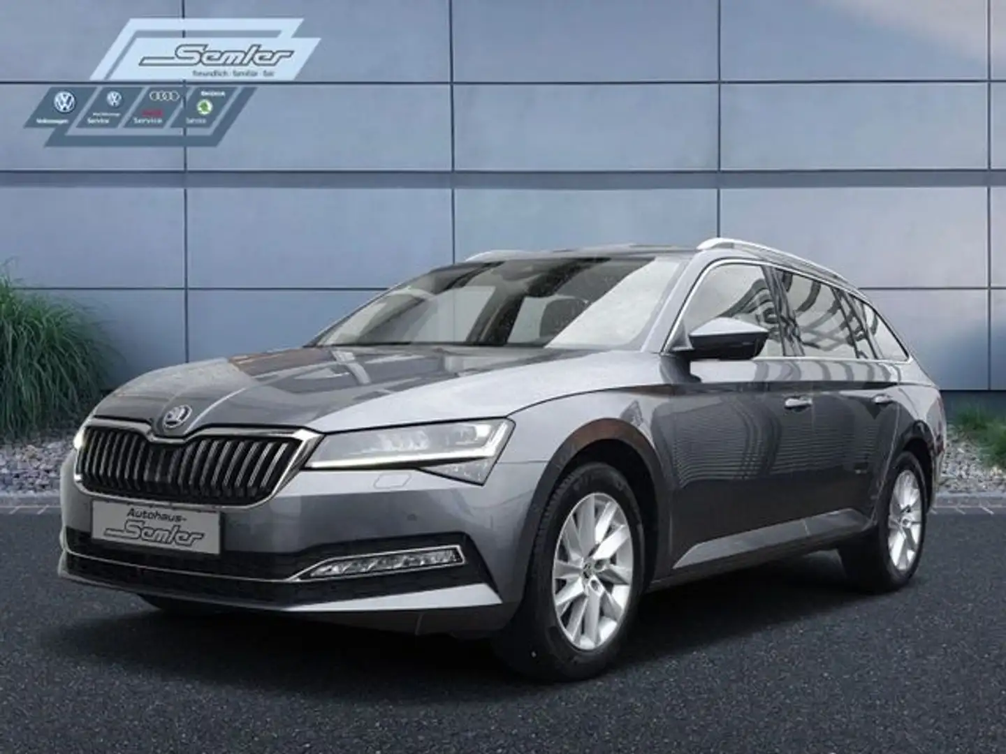 Skoda Superb Combi Style 1,5 TSI DSG Leder Matrix Navi Šedá - 2