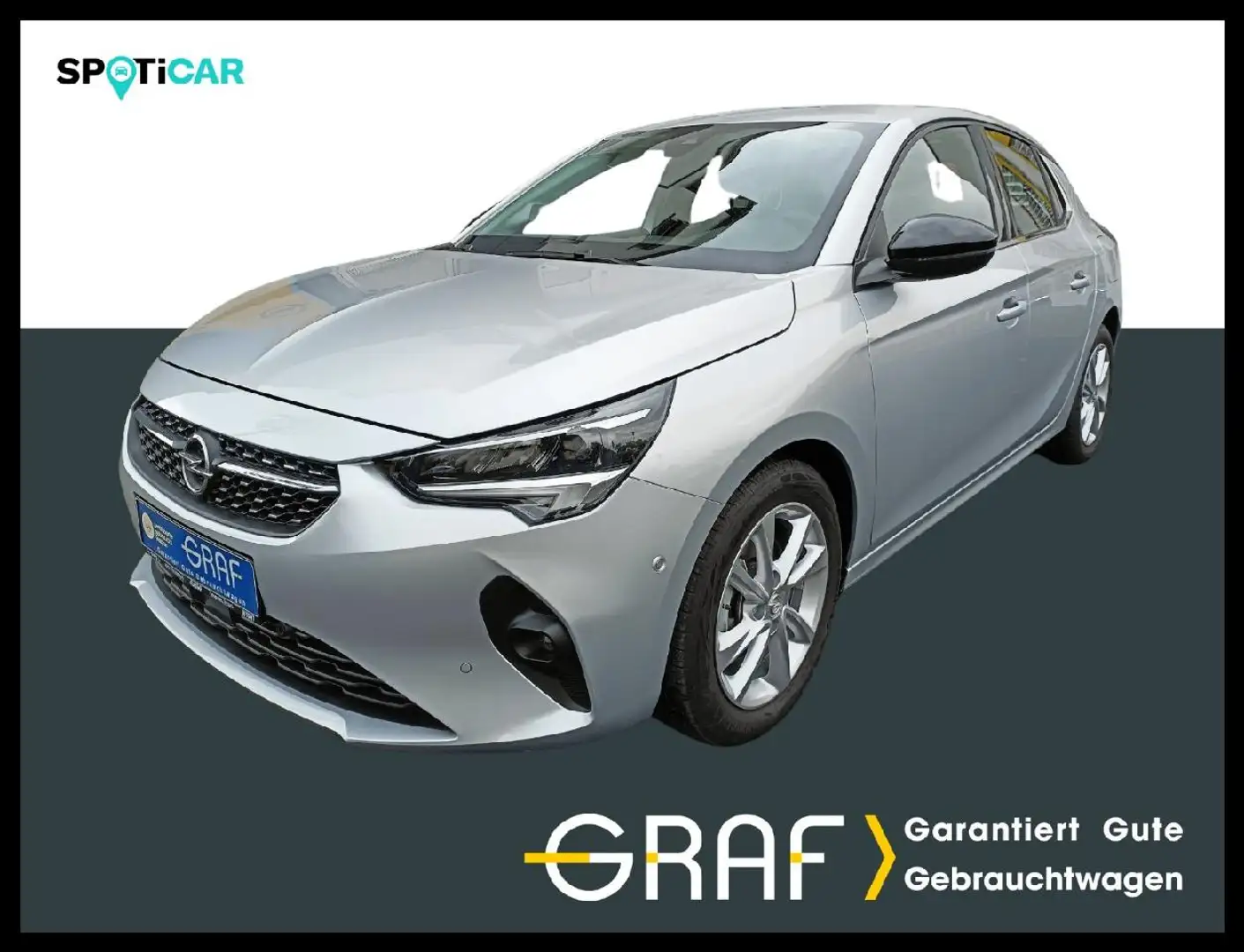 Opel Corsa Elegance Argent - 1