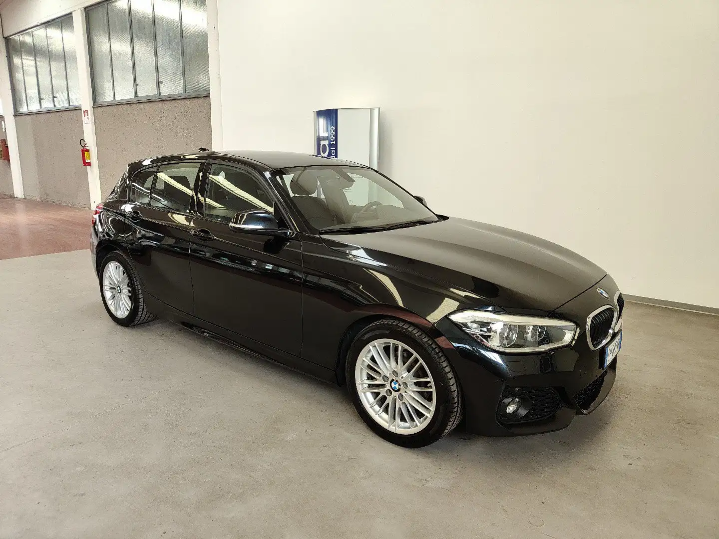 BMW 118 i 5p. Msport Fari LED Cruise Sensori (m Sport) Schwarz - 2