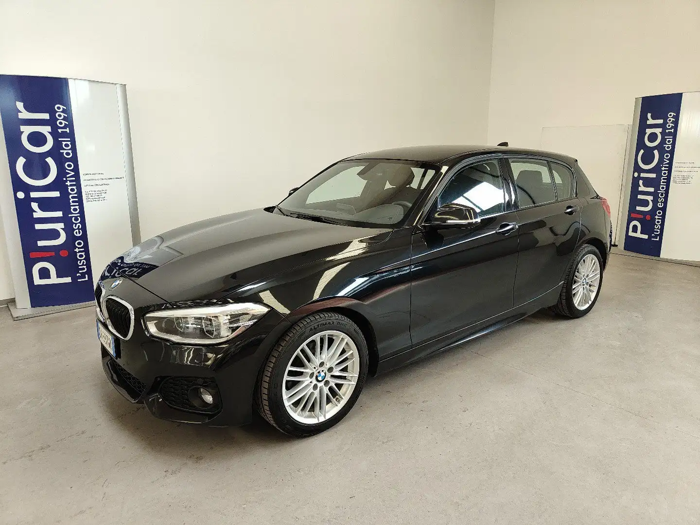 BMW 118 i 5p. Msport Fari LED Cruise Sensori (m Sport) Schwarz - 1