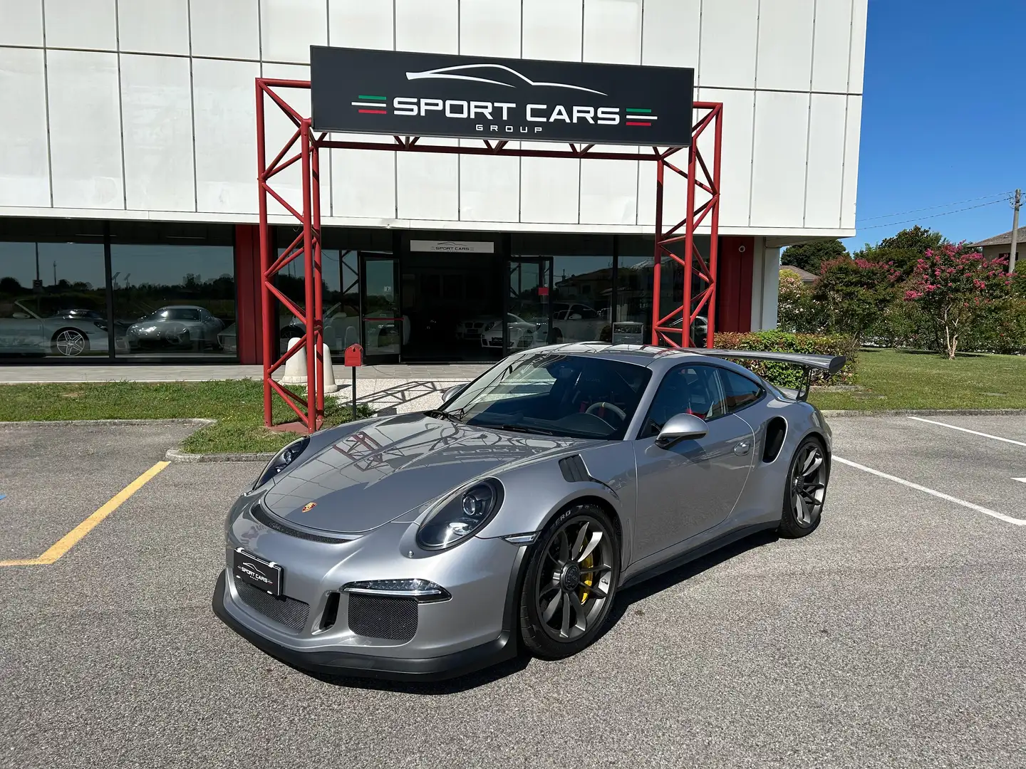 Porsche 991 911 Coupe 4.0 GT3 RS pdk LIFT-CARBON-PDLS-PELLE Argento - 1