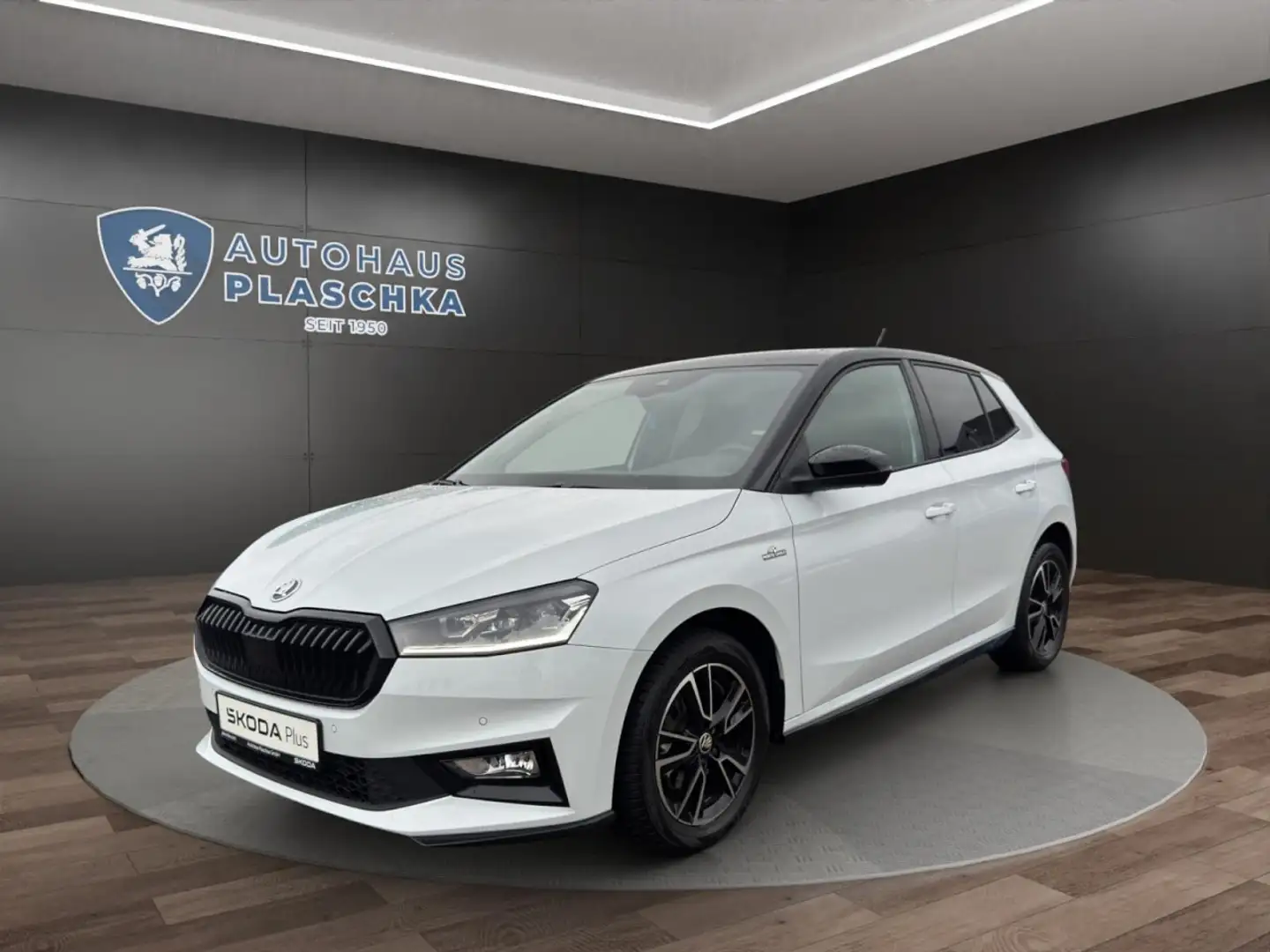 Skoda Fabia 1.0 TSI Monte Carlo ACC*NAVI*PDC Klima Navi Blanc - 1