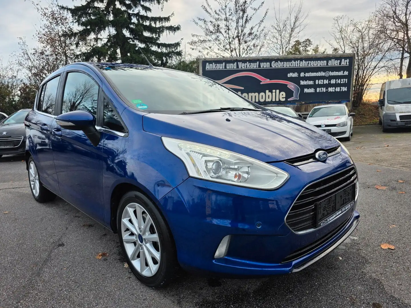 Ford B-Max 1,6 TI-VCT 77kW Titanium/1 Hand/Navi/Tüv-N Bleu - 1