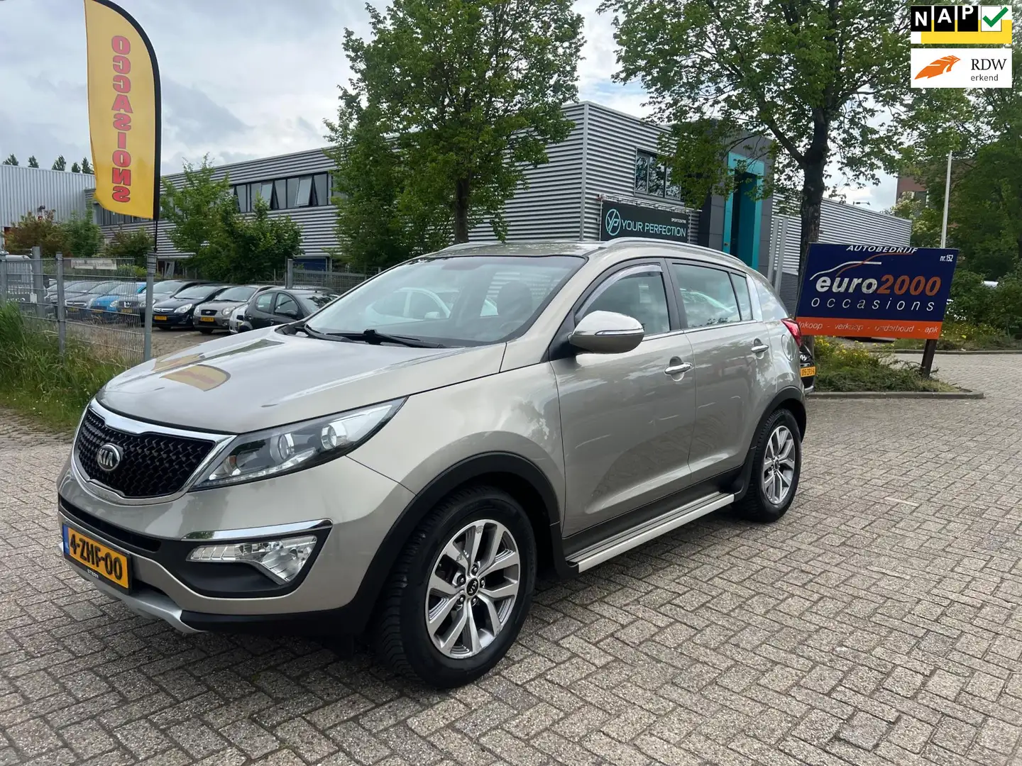 Kia Sportage 1.6 GDI BusinessLine AIRCO - CAMERA - TREKHAAK ! Gris - 1