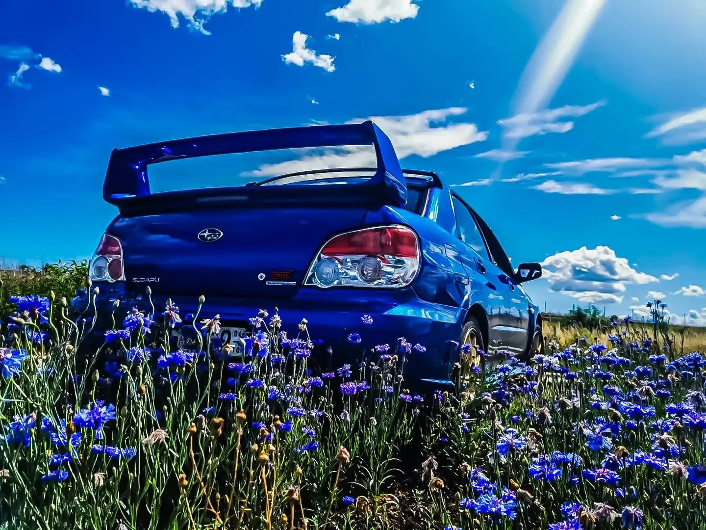 Subaru Impreza Impreza WRX STI Bleu - 2