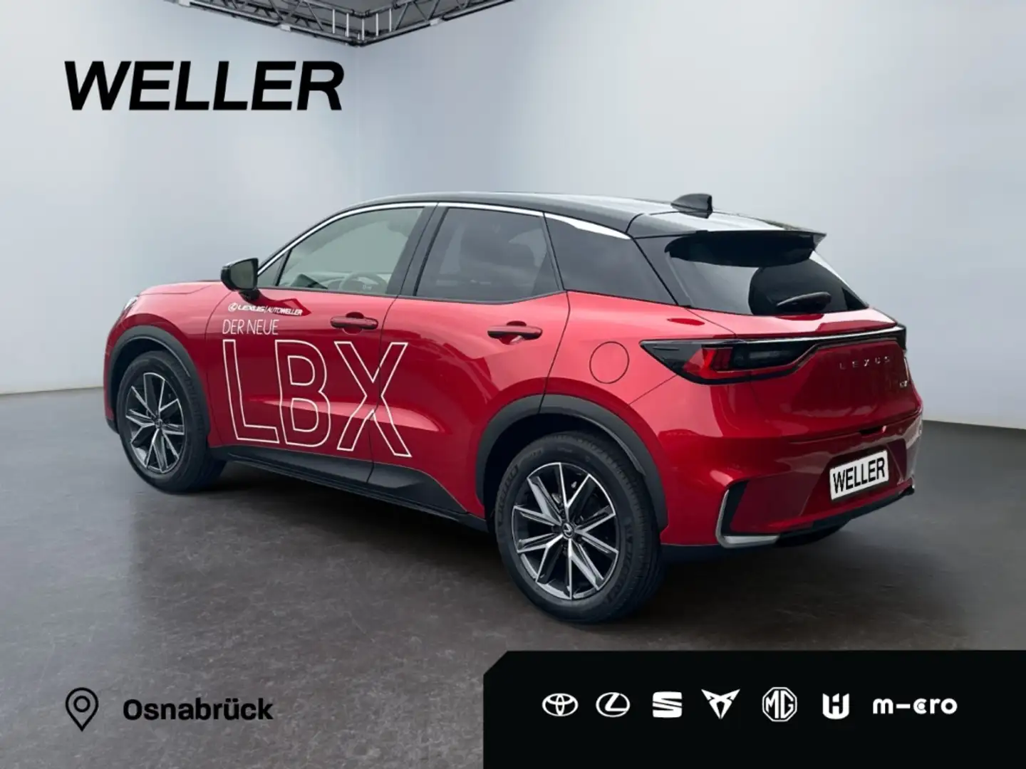 Lexus LBX FWD Emotion *HUD*360Grad*CarPlay*Klima*LED* Piros - 2