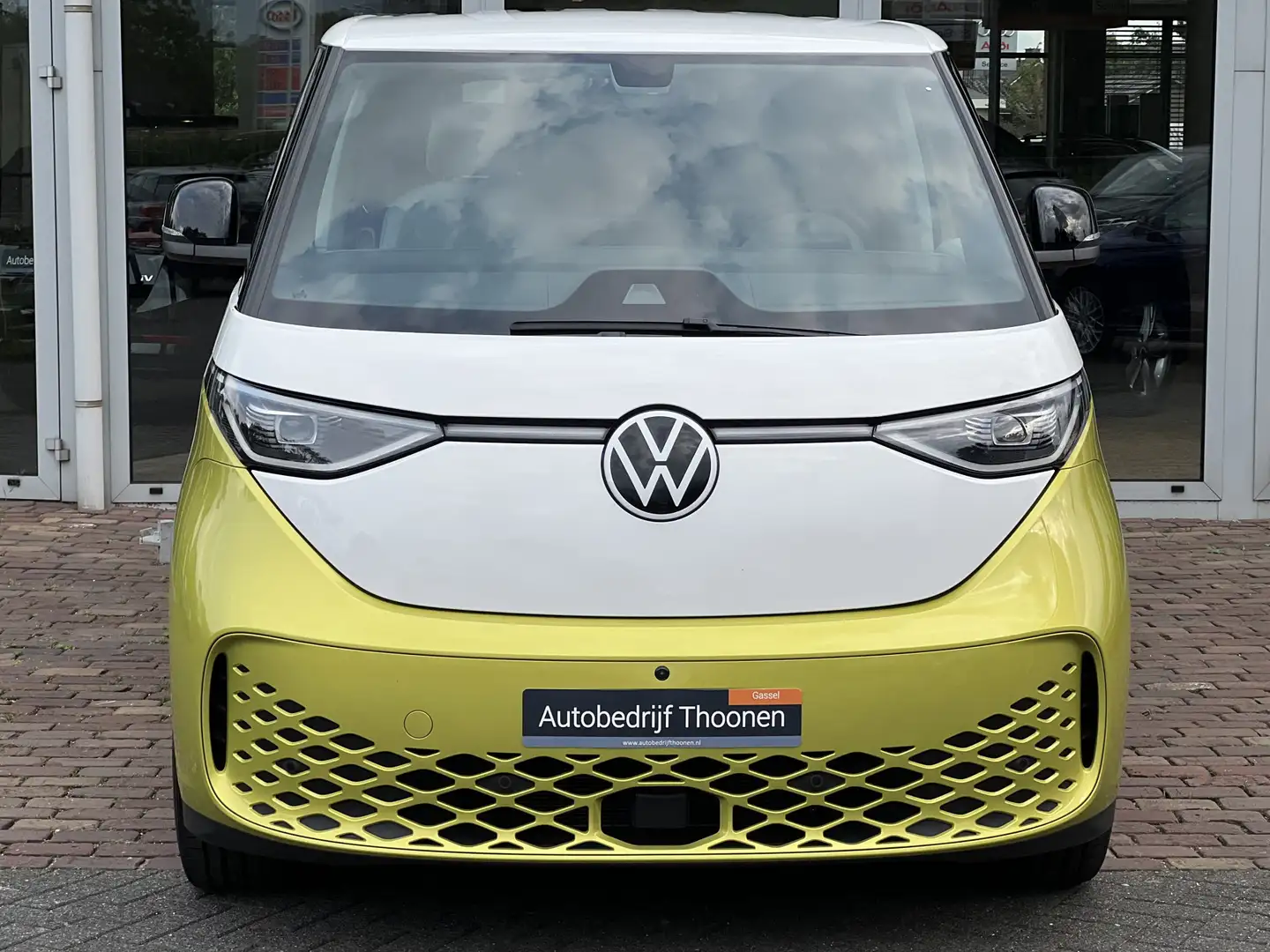 Volkswagen ID. Buzz 1st Max 77 kWh | 360° Camera | Elek. schuifdeuren Geel - 2