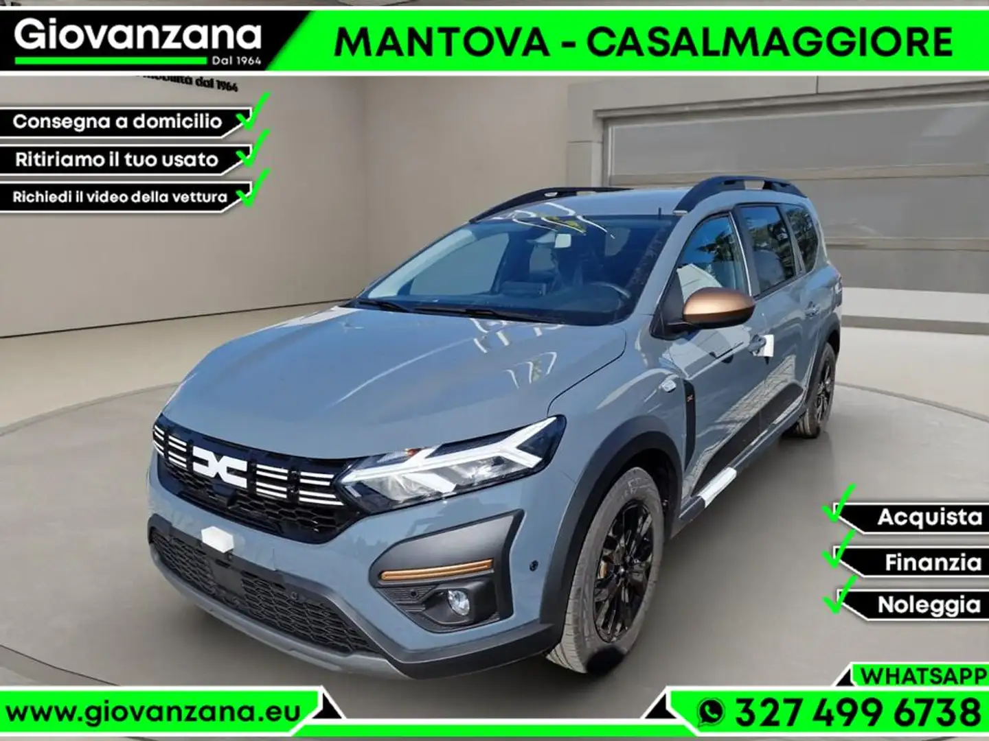 Dacia Jogger 1.0 tce Extreme UP Gpl 100cv 7 POSTI KM 0 PRONTA Grigio - 1