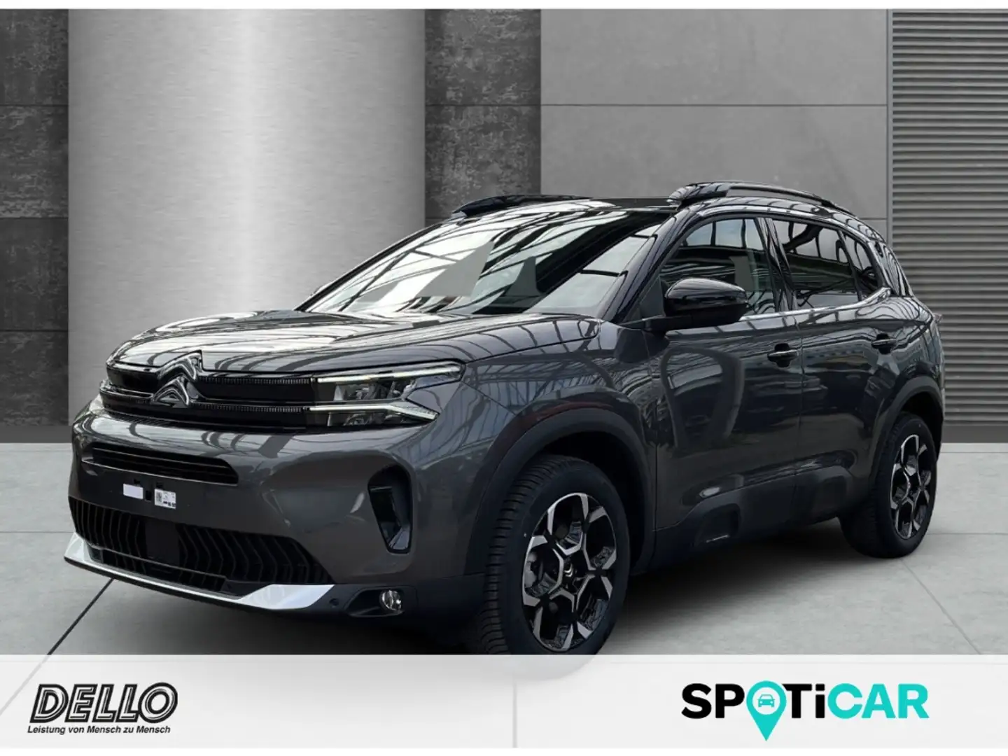 Citroen C5 Aircross MAX 1.5D 8-AT El. Heckklappe El. Panodach 18-Zoll- Grau - 1