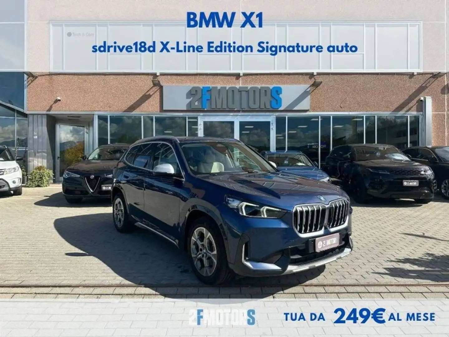 BMW X1 Sdrive18d X-Line Edition Signature auto Blu/Azzurro - 1