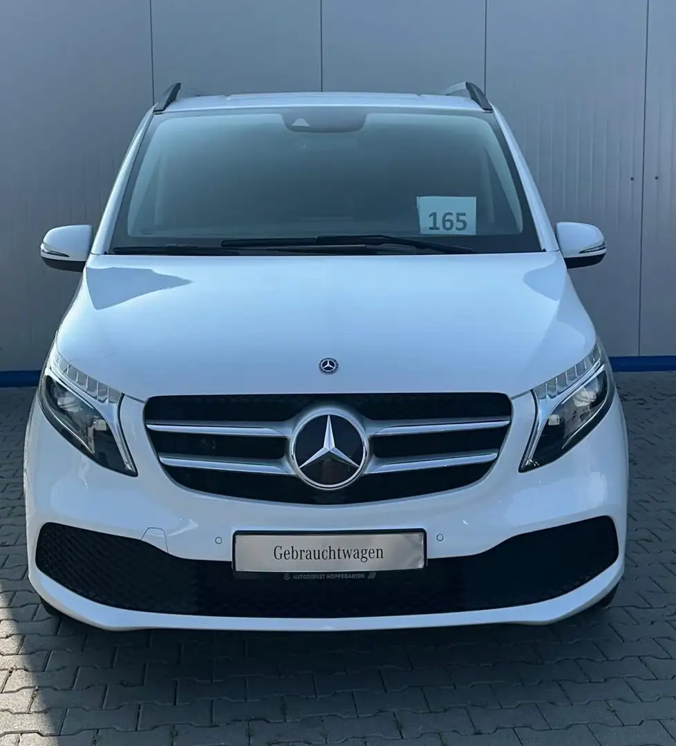 Mercedes-Benz V 220 d 4MATIC LANG 9G-TR. WEBASTO NAVI MBUX AHK Weiß - 2