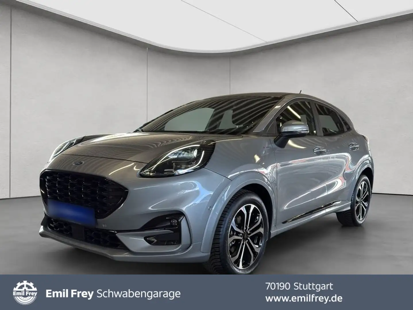 Ford Puma 1.0 EcoBoost Hybrid Aut. ST-LINE Silber - 1
