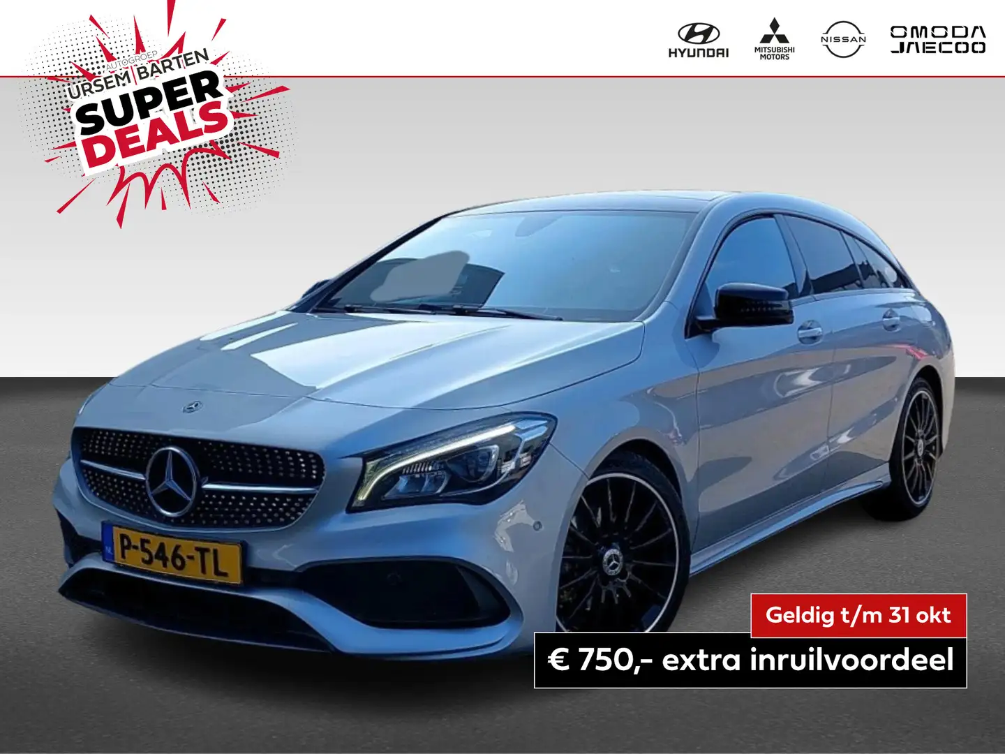 Mercedes-Benz CLA 180 Shooting Brake Business Solution AMG Automaat | Pa Argent - 1