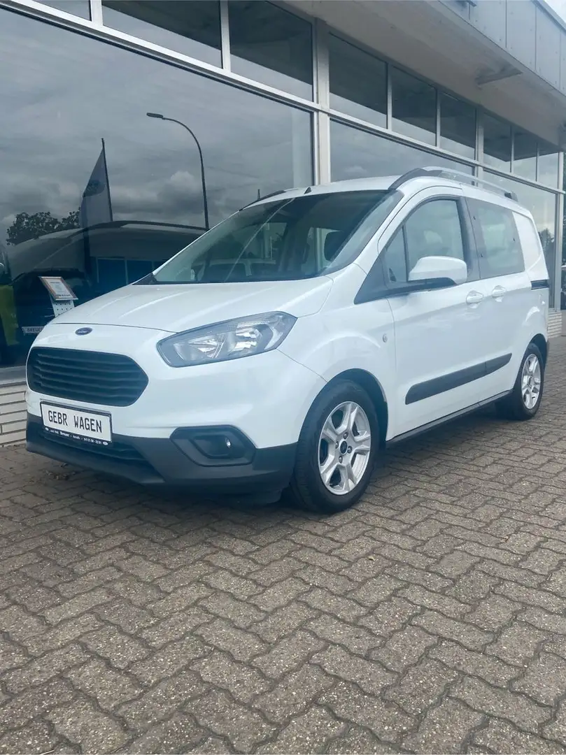 Ford Transit Courier Kombi Trend, AHK Weiß - 2