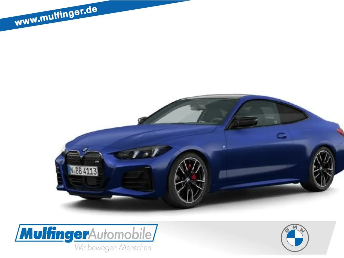 BMW 440 Mi xDr. M-Pro FACELIFT CarbonDach HUD ACC P+ Blau - 1