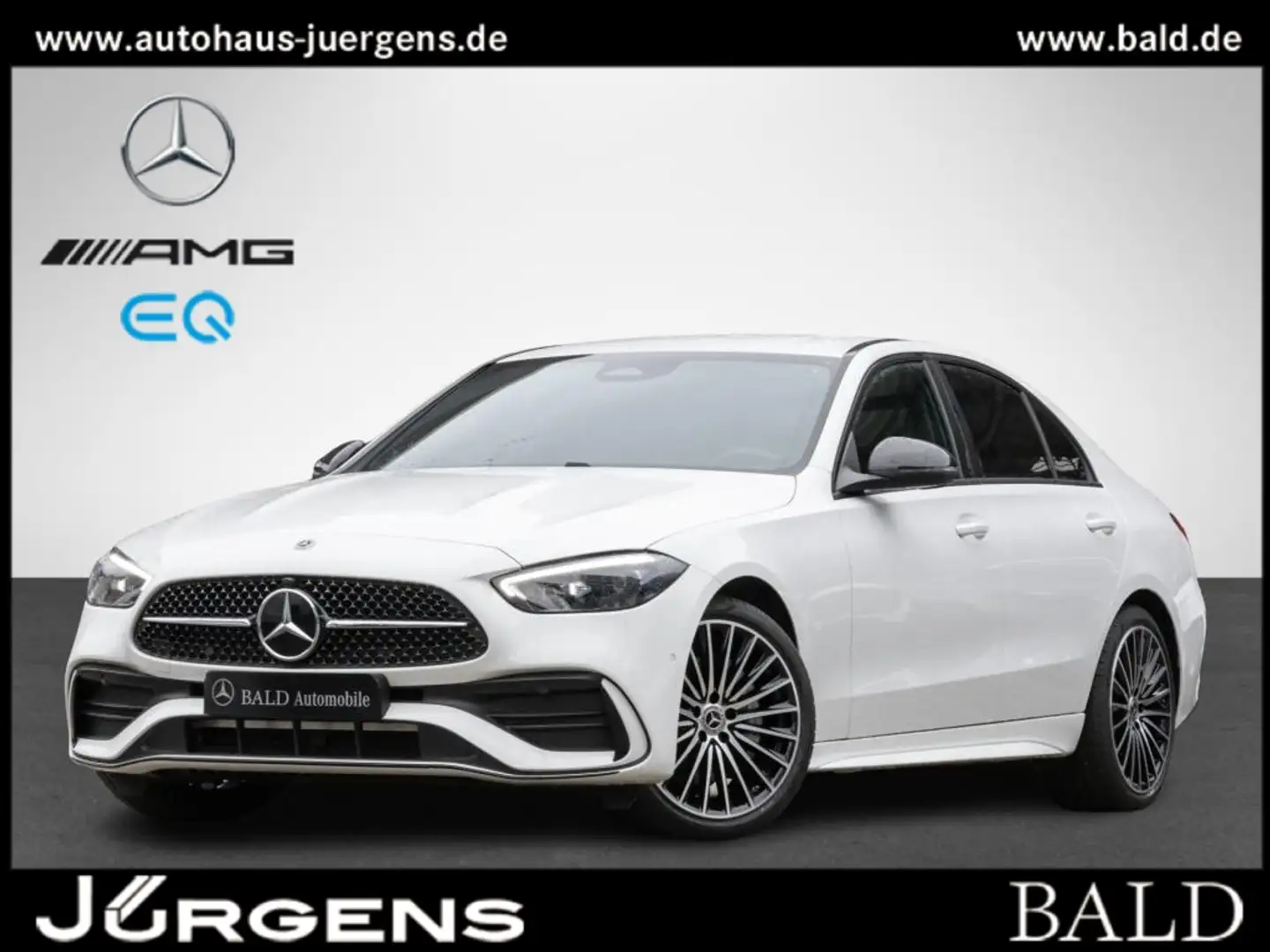 Mercedes-Benz C 200 AMG-Sport/Digital/StdHzg/Burm/Night/Cam/19 Wit - 1
