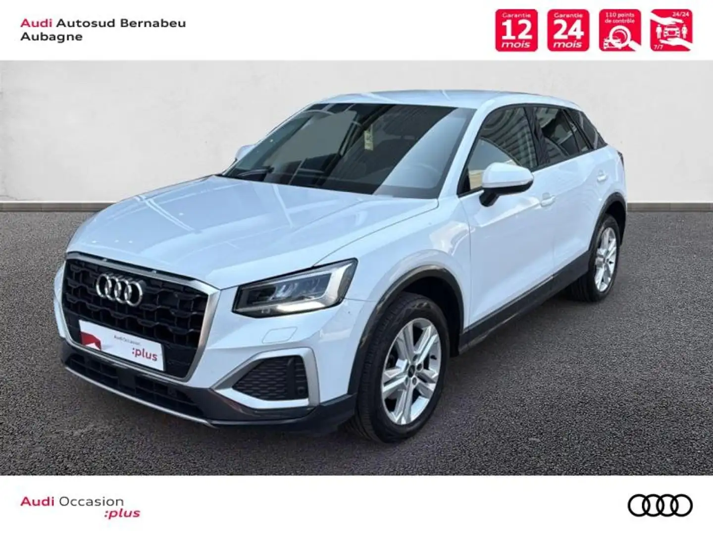 Audi Q2 35 TFSI 150ch Design Blanc - 1