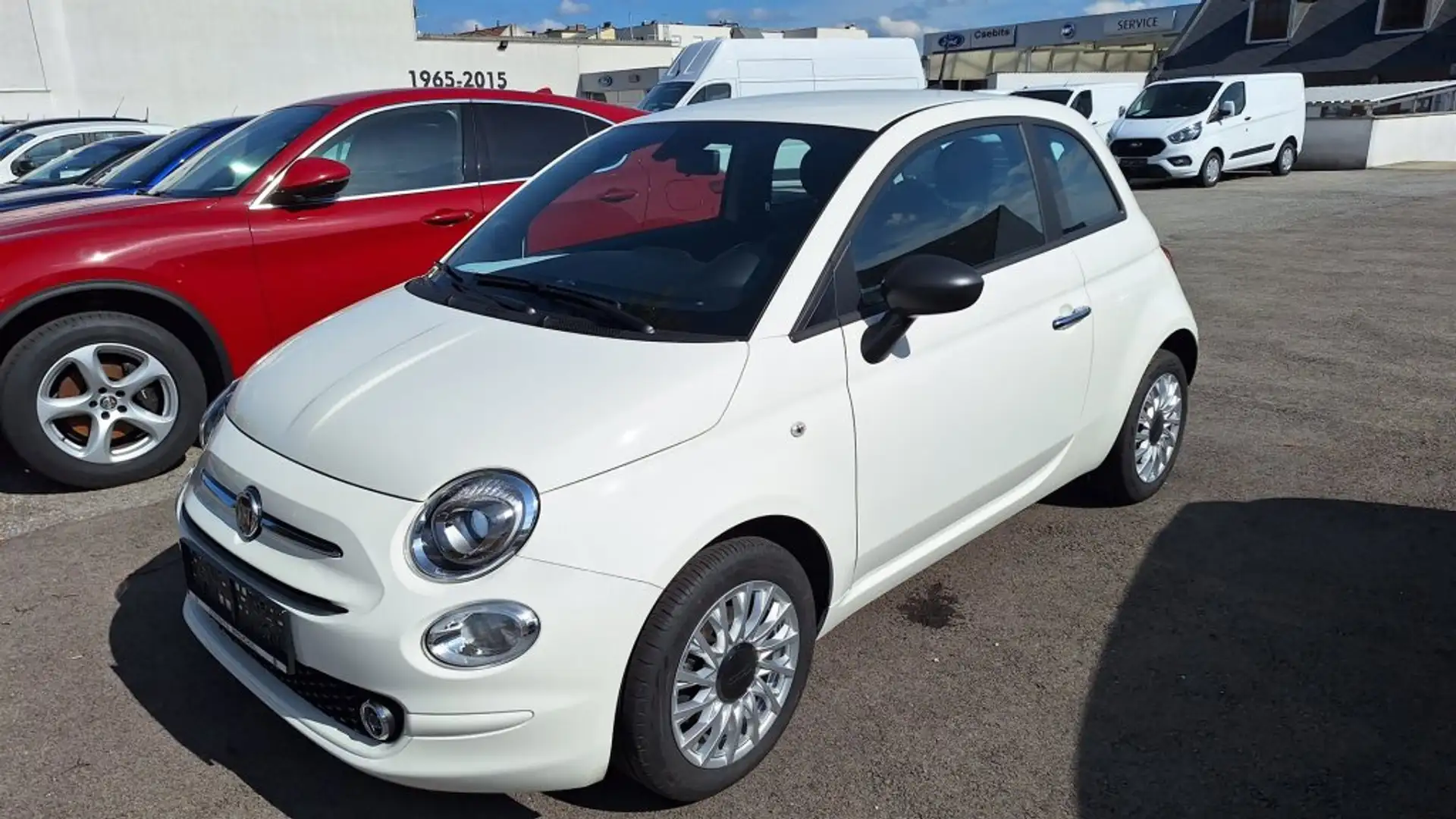 Fiat 500 Hatchback 1,0 DolceVita Blanc - 1