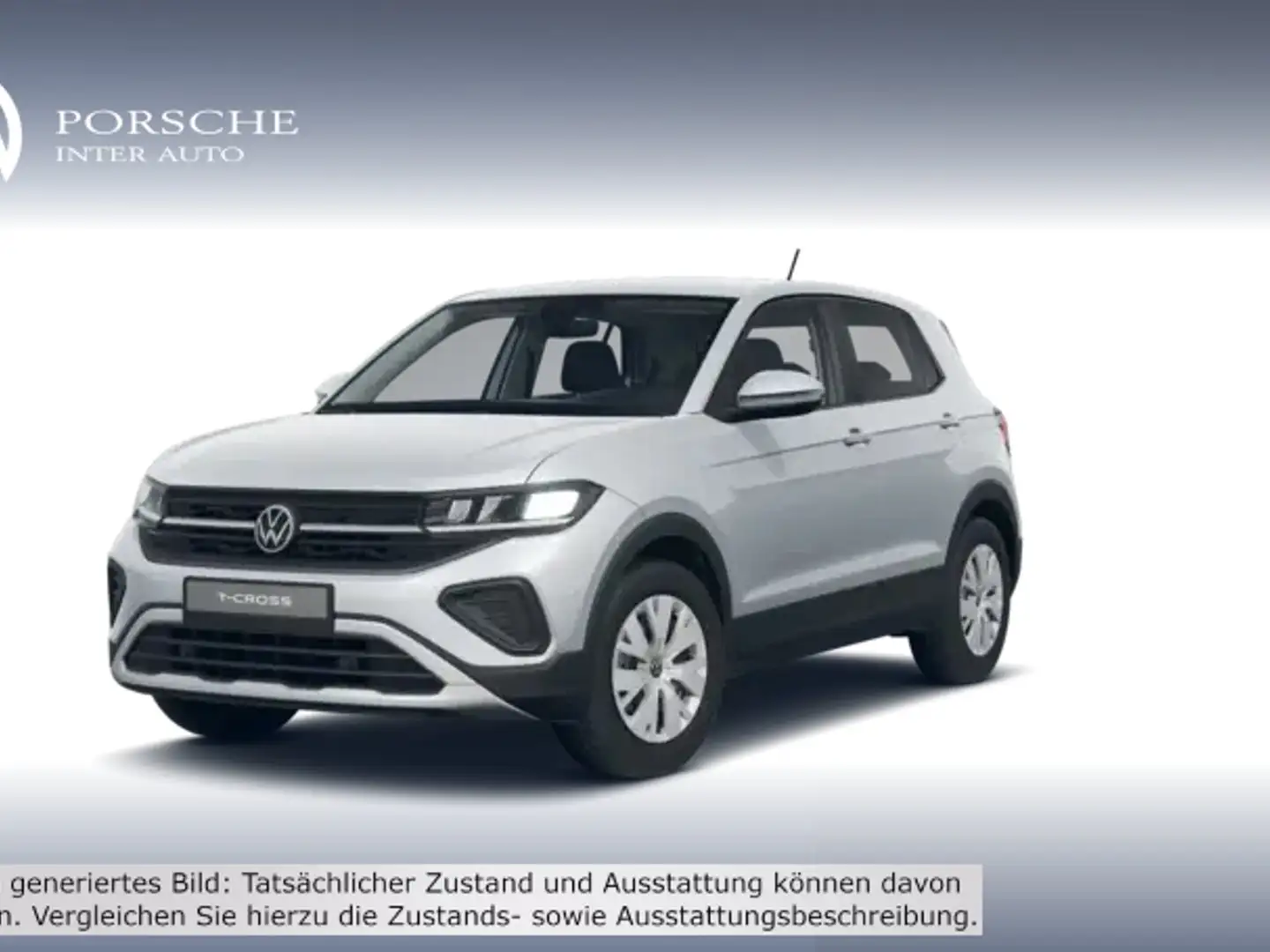 Volkswagen T-Cross 4Me TSI Silber - 1