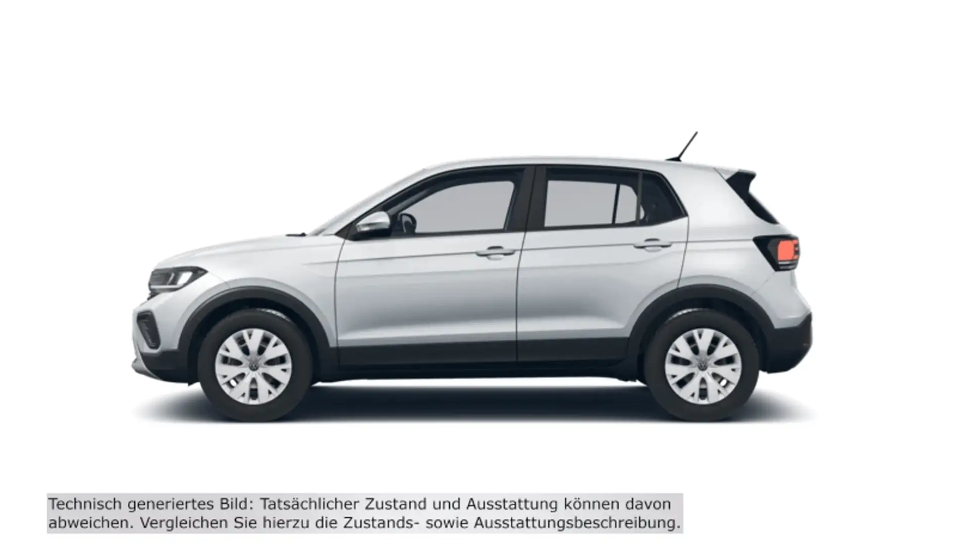 Volkswagen T-Cross 4Me TSI Silber - 2