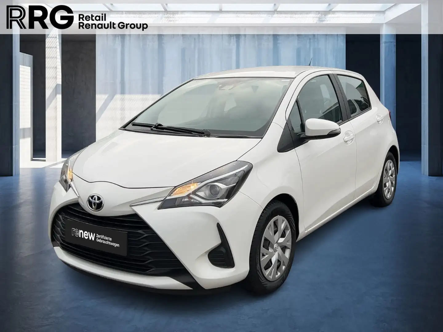 Toyota Yaris 1.0 Dual-VVTi Comfort Blanc - 1