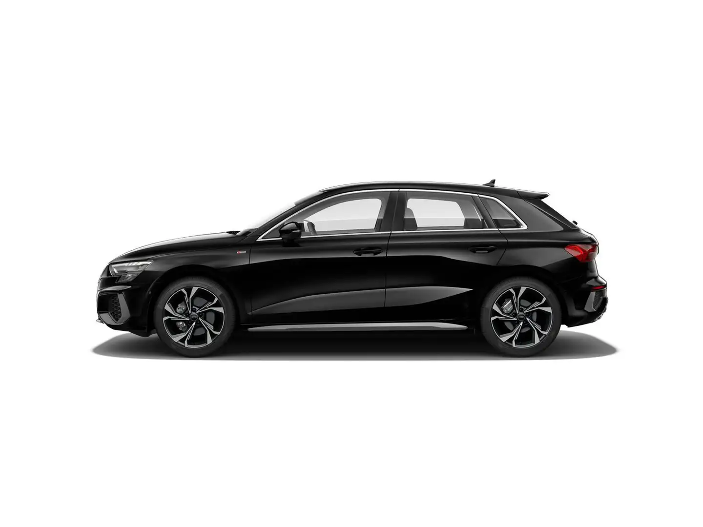 Audi A3 sportback 30 1.0 tfsi mhev s line edition s-tronic Zwart - 2
