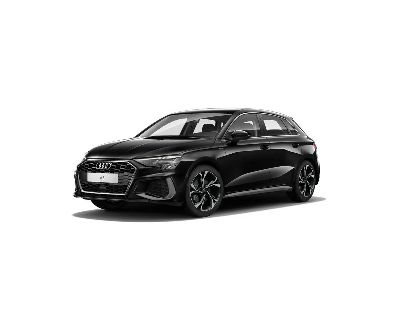 Audi A3 sportback 30 1.0 tfsi mhev s line edition s-tronic Zwart - 1