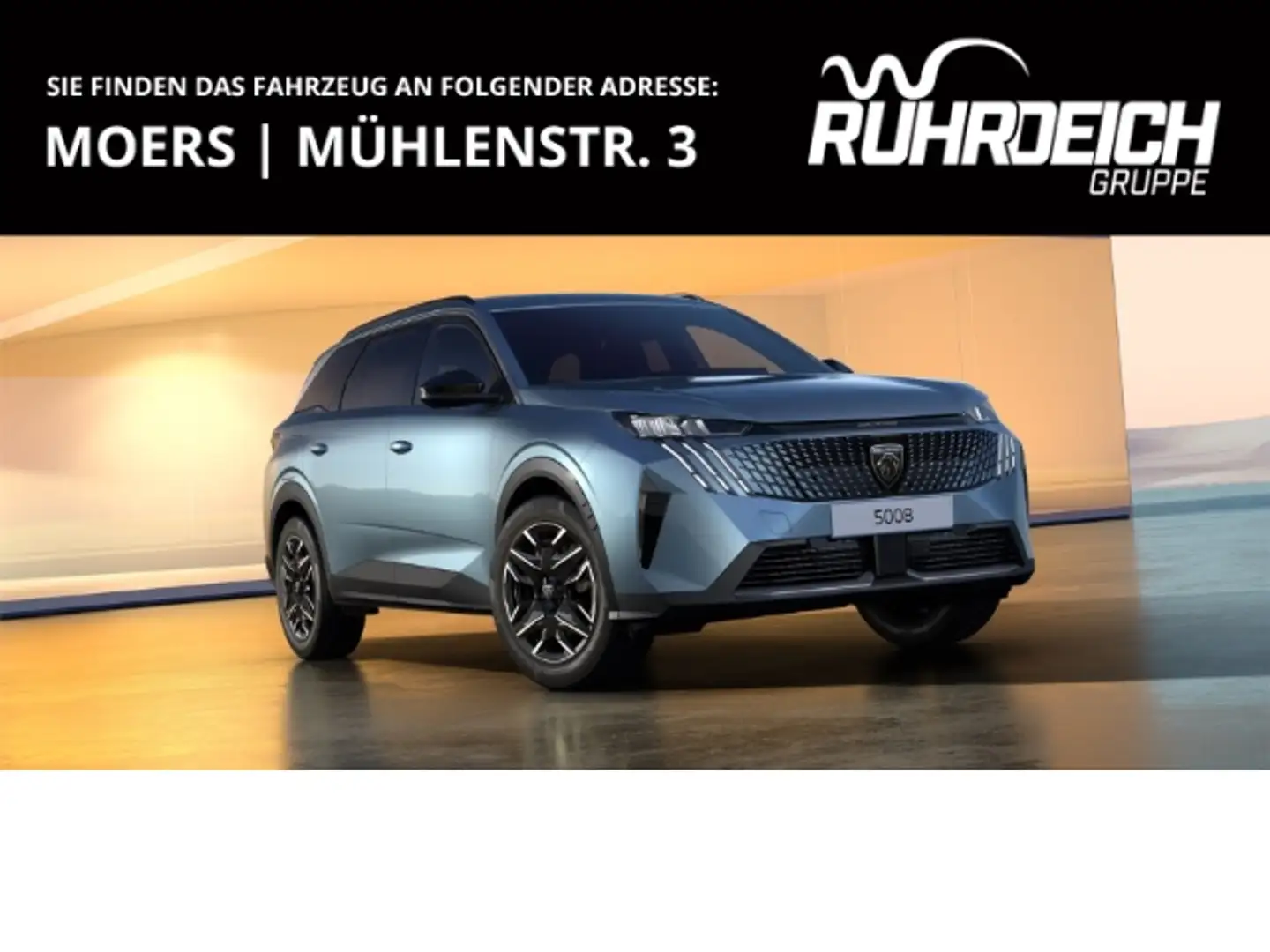 Peugeot 5008 Allure HYBRID 136 e-DSC6 +NAV+ACC+360'CAM+AHK+ Blau - 1