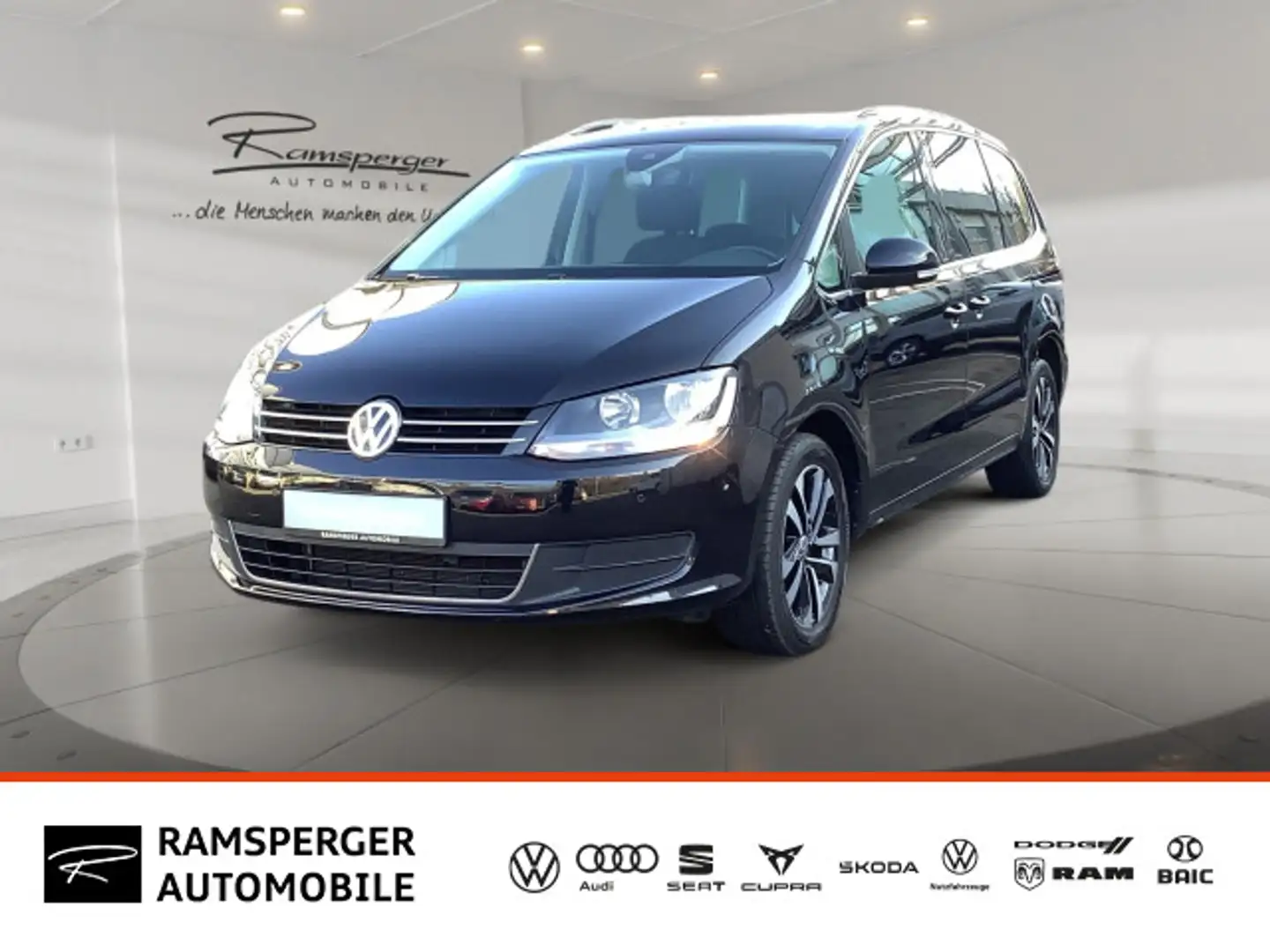 Volkswagen Sharan 2.0 TDI DSG IQ.DRIVE AHK Navi Standh. PDC Schwarz - 1