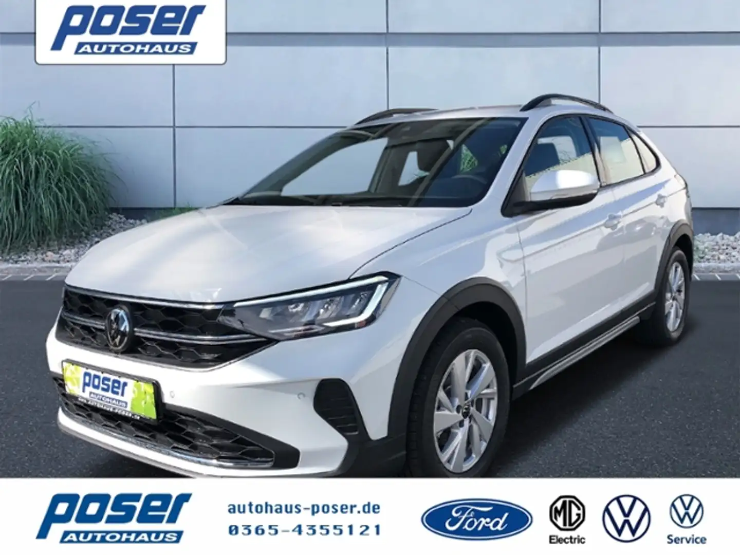 Volkswagen Taigo Life 1.0 TSI ACC KLIMA LED ALU Weiß - 1